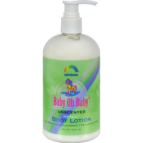 Rainbow Research Body Lotion - Herbal - Baby - Unscented - 16 Fl Oz