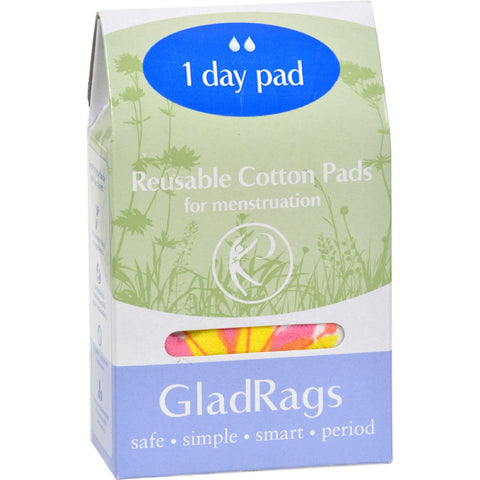 Gladrags Color Cotton Day Pad - 1 Pack