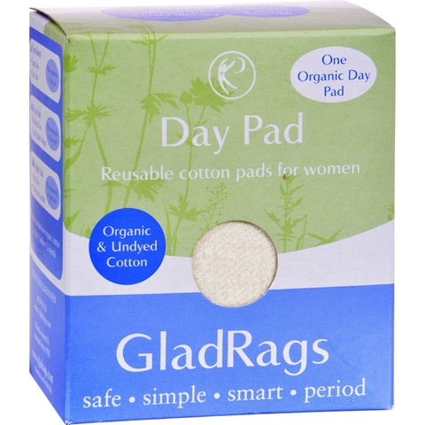 Gladrags Organic Undyed Day Pads - 1 Pack