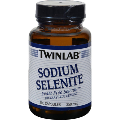 Twinlab Sodium Selenite - 250 Mcg - 100 Capsules