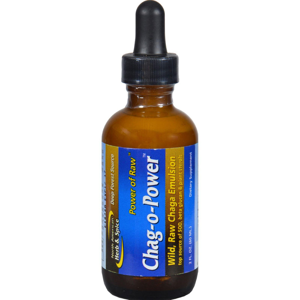 North American Herb And Spice Chag-o-power Liquid Supplement - 2 Fl Oz