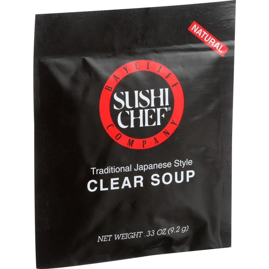Sushi Chef Soup Mix - Clear - Traditional Japanese Stye - .33 Oz - Case Of 12