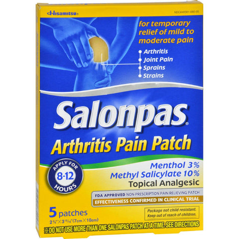 Salonpas Arthritis Pain - 5 Pack