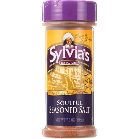 Sylvias Seasoned Salt - Soulful - 7 Oz - Case Of 12