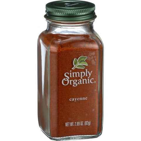 Simply Organic Cayenne Pepper - Organic - 2.89 Oz