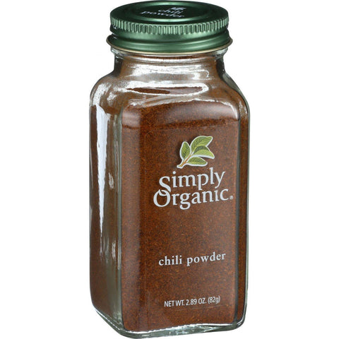 Simply Organic Chili Powder - Organic - 2.89 Oz