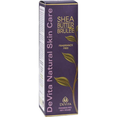 Devita Natural Skin Care Shea Butter Hand-body Brulee - Unscented - 7 Oz