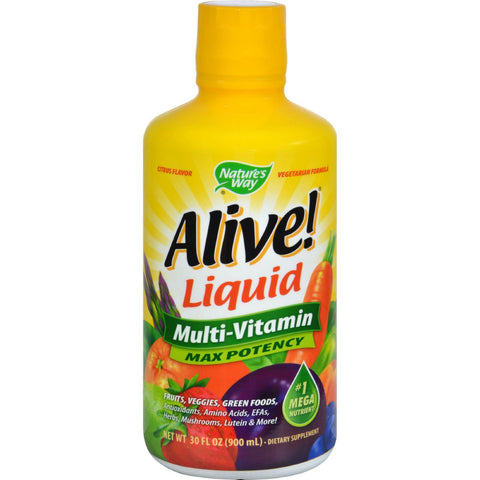 Nature's Way Alive Liquid Multi Citrus - 30 Fl Oz