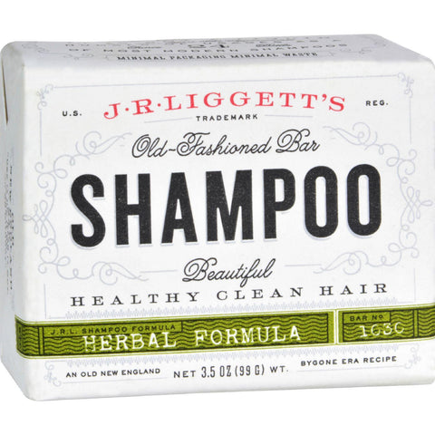 J.r. Liggett's Old-fashioned Bar Shampoo Herbal Formula - 3.5 Oz