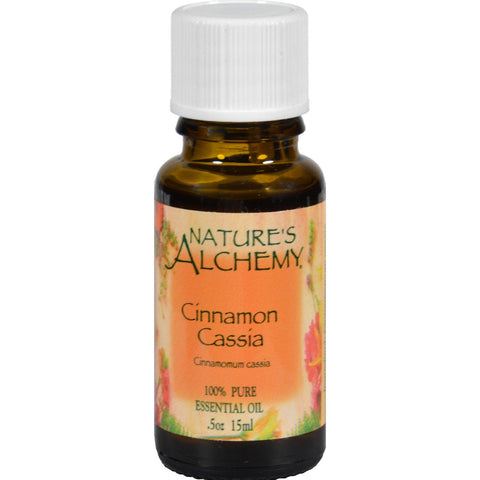 Nature's Alchemy 100% Pure Essential Oil Cinnamon Cassia - 0.5 Fl Oz