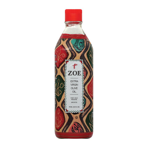 Zoe Olive Oil - First Cold Pressed - Case Of 6 - 25.5 Fl Oz.