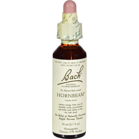 Bach Flower Remedies Essences Hornbeam - 0.7 Fl Oz