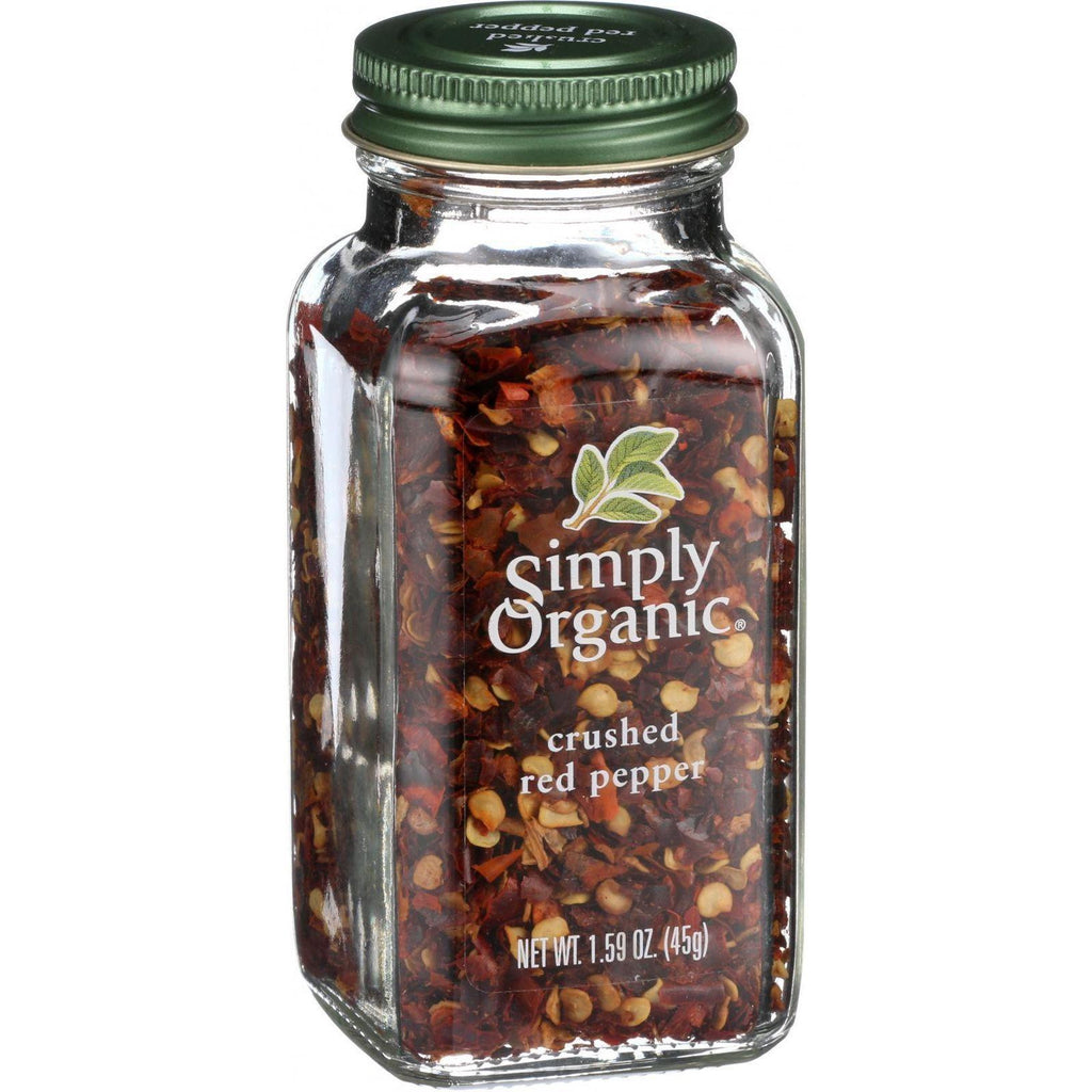 Simply Organic Crushed Red Pepper - Organic - 1.59 Oz