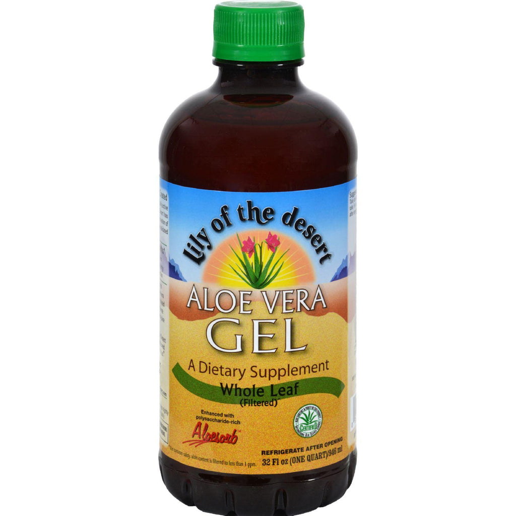 Lily Of The Desert Aloe Vera Gel Whole Leaf - 32 Fl Oz - Case Of 12