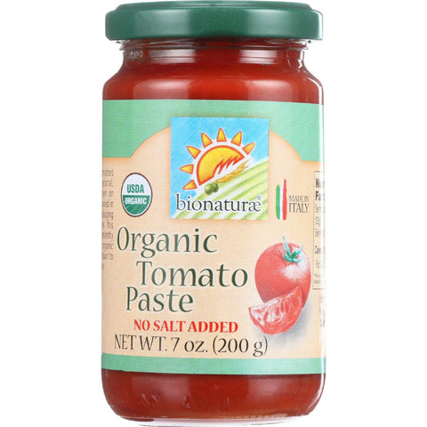 Bionaturae Tomato Paste - Organic - 7 Oz - Case Of 12