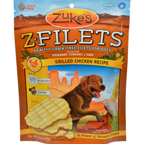 Zuke's Z Filets - Chicken - 3.25 Oz