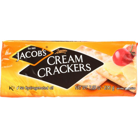 Jacobs Cream Crackers - 7.05 Oz - Case Of 24