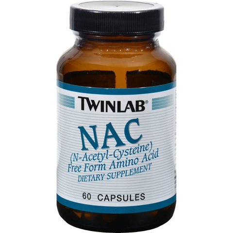 Twinlab Nac N-acetyl Cysteine - 600 Mg - 60 Capsules