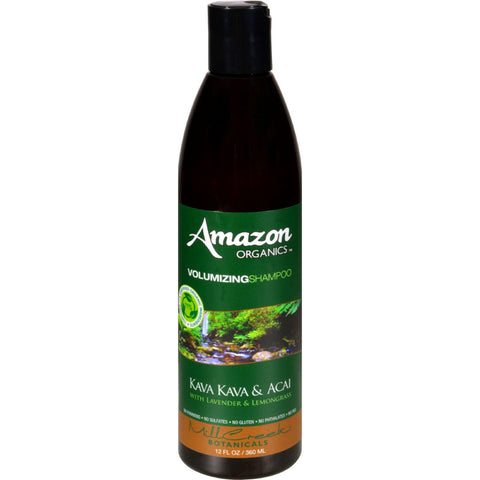 Mill Creek Amazon Organics Volumizing Shampoo Lavender And Lemongrass - 12 Fl Oz