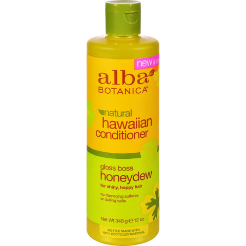 Alba Botanica Hawaiian Hair Conditioner Honeydew - 12 Fl Oz