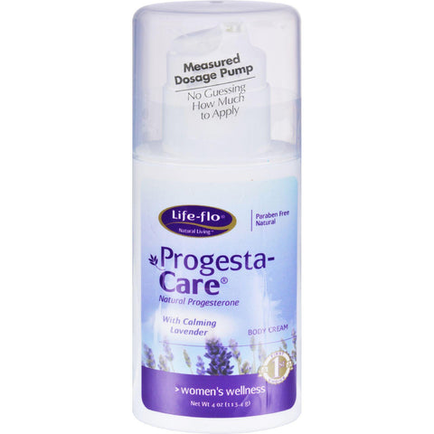 Life-flo Progesta-care Body Cream With Calming Lavender - 4 Fl Oz