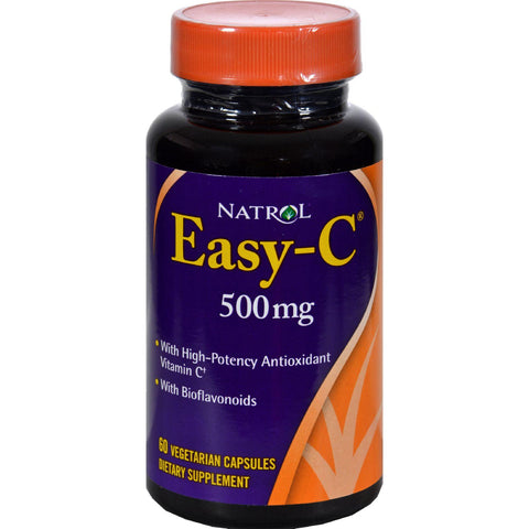Natrol Easy-c - 500 Mg - 60 Vegetarian Capsules