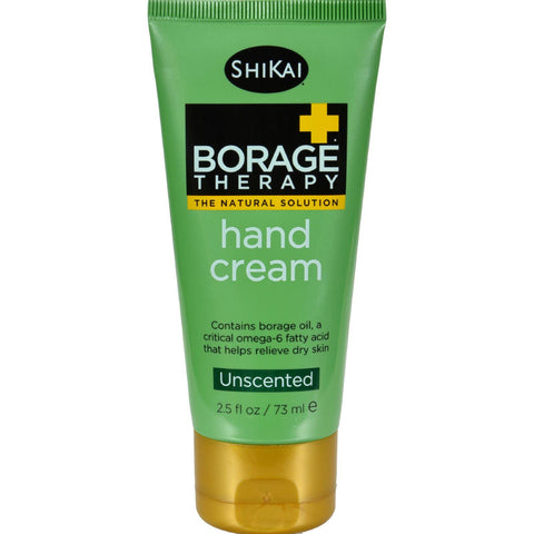 Shikai Borage Therapy Hand Cream Unscented - 2.5 Fl Oz