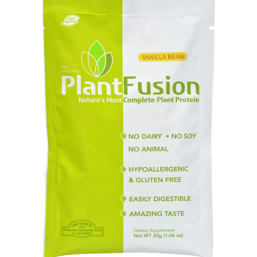 Plantfusion Vanilla Packets - Case Of 12 - 30 Grams