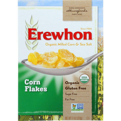 Erewhon Cereal - Organic - Corn Flakes - 11 Oz - Case Of 12