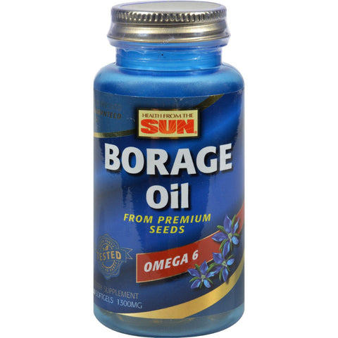 Health From The Sun Borage Oil 300 - 1300 Mg - 30 Softgels