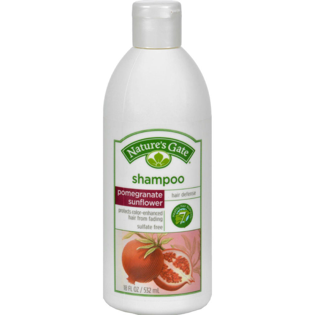 Nature's Gate Shampoo Pomegranate Sunflower - 18 Fl Oz