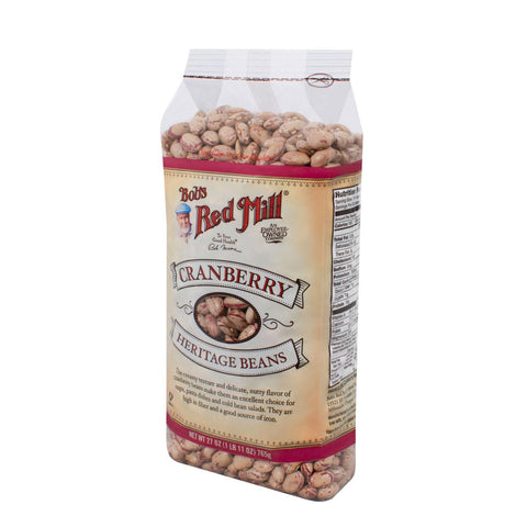 Bob's Red Mill Cranberry Beans - 27 Oz - Case Of 4