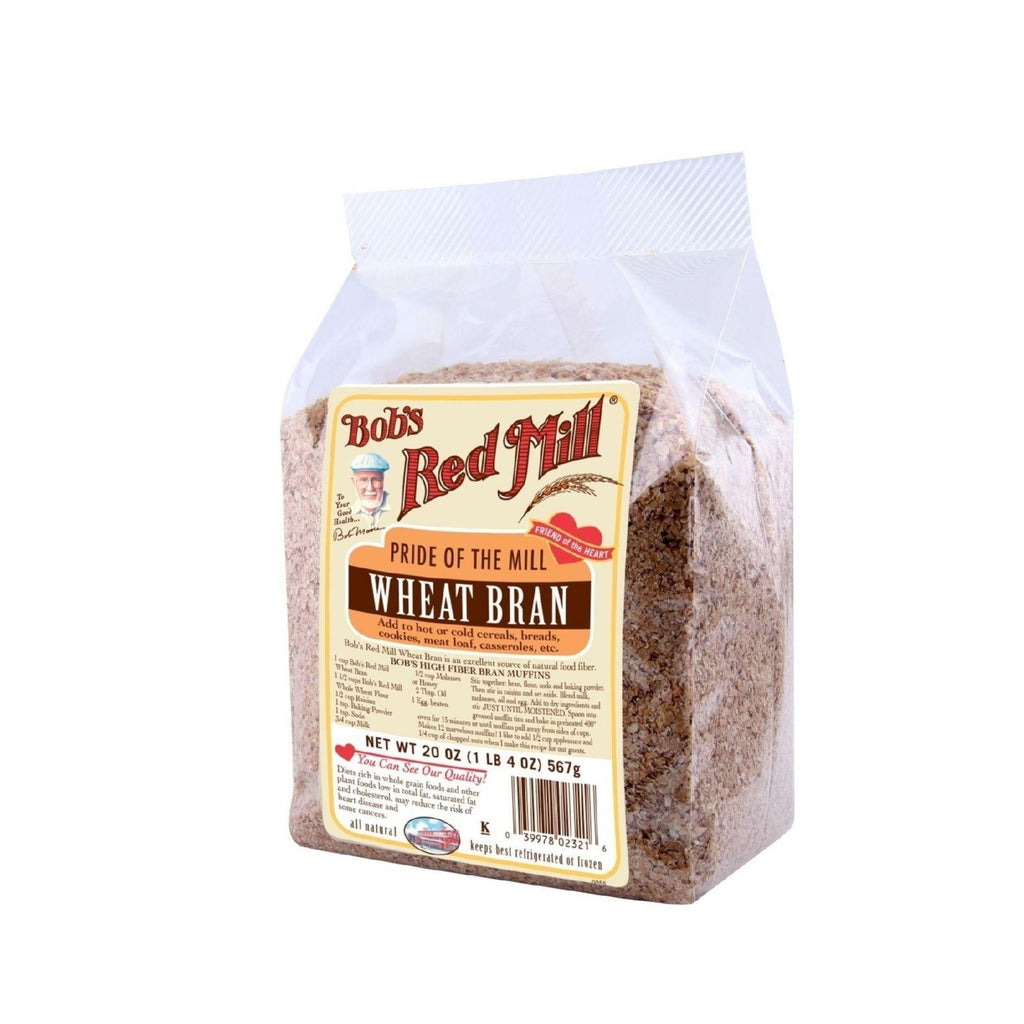 Bob's Red Mill Wheat Bran - 20 Oz - Case Of 4