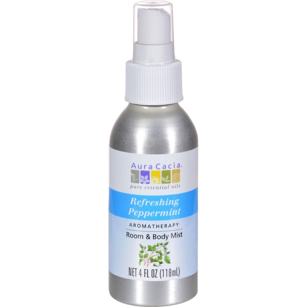 Aura Cacia Aromatherapy Mist Peppermint Harvest - 4 Fl Oz