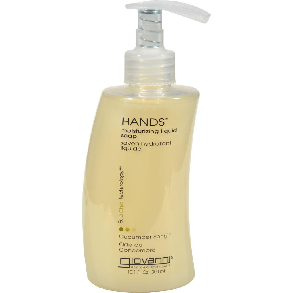 Giovanni Hands Liquid Soap Cucumber Song - 10 Fl Oz