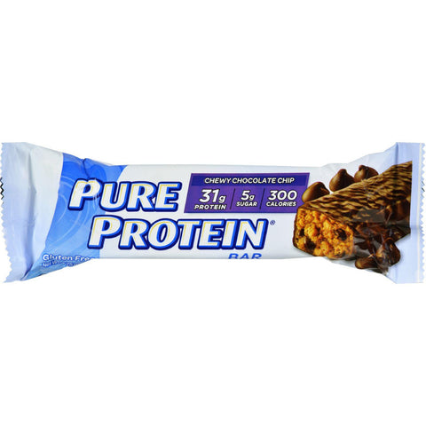 Pure Protein Bar - Chewy Chocolate - Case Of 12 - 78 Grams