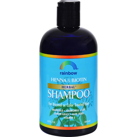 Rainbow Research Organic Herbal Henna Boitin Shampoo - 12 Fl Oz