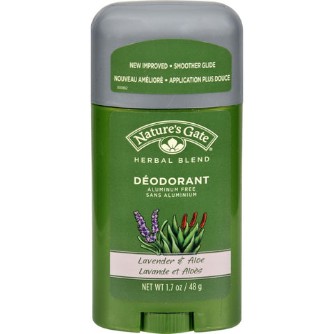 Nature's Gate Organics Deodorant - Lavender And Aloe - 1.7 Oz