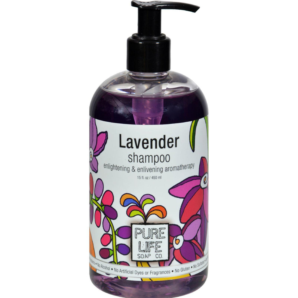 Pure Life Shampoo Lavender - 14.9 Fl Oz