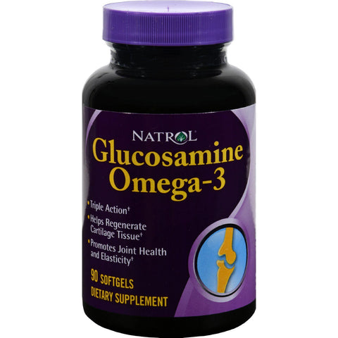 Natrol Omega-3 Glucosamine Advanced Joint Care - 90 Softgels