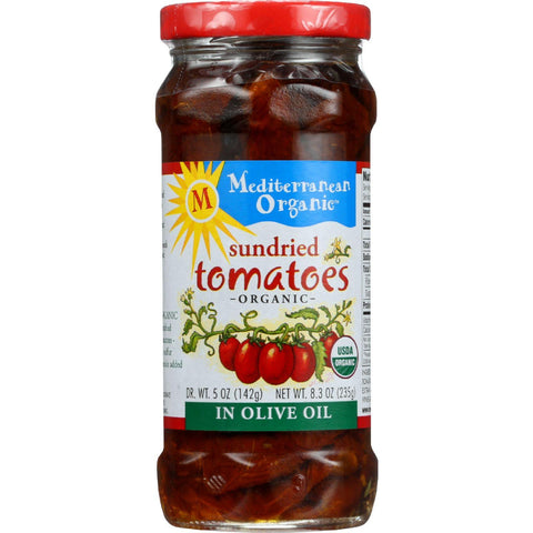 Mediterranean Organic Tomato - Organic - Sundried - In Olive Oil - 8.3 Oz - Case Of 12