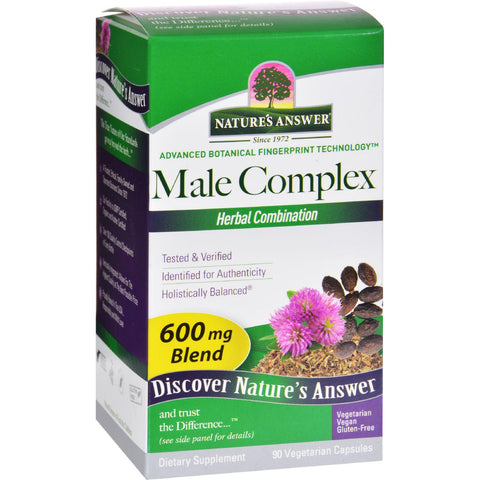 Nature's Answer Male Complex - 90 Vcaps