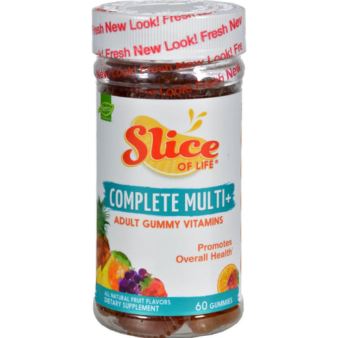 Hero Nutritional Products Slice Of Life Multi + Natural Fruit Flavors 60 Gummy Slices - 60 Pack