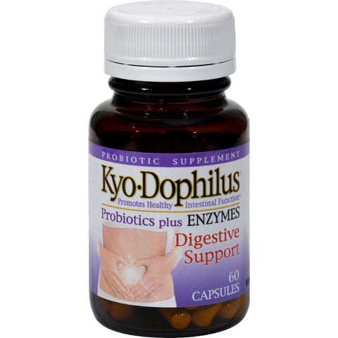 Kyolic Kyo-dophilus With Enzymes Digestion - 60 Capsules
