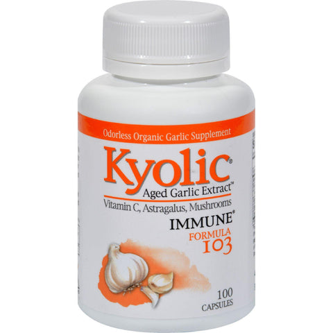 Kyolic Aged Garlic Extract Immune Formula 103 - 100 Capsules