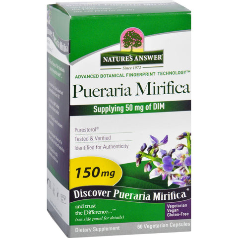 Nature's Answer Pueraria Mirifica Estro Balance - 60 Vegetarian Capsules