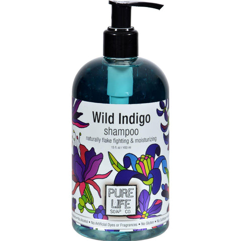 Pure Life Shampoo Wild Indigo - 14.9 Fl Oz