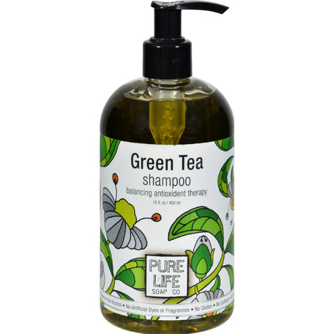 Pure Life Shampoo Green Tea - 15 Fl Oz