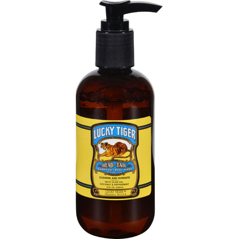 Lucky Tiger Shampoo And Body Wash - Head To Tail - 8 Oz