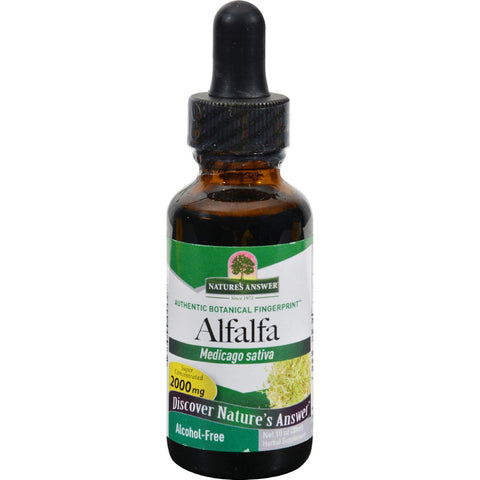 Nature's Answer Alfalfa Herb - 1 Fl Oz